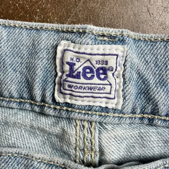 VTG Lee Men's Carpenter Denim Jeans Pants 38x30 - Picture 2 of 9